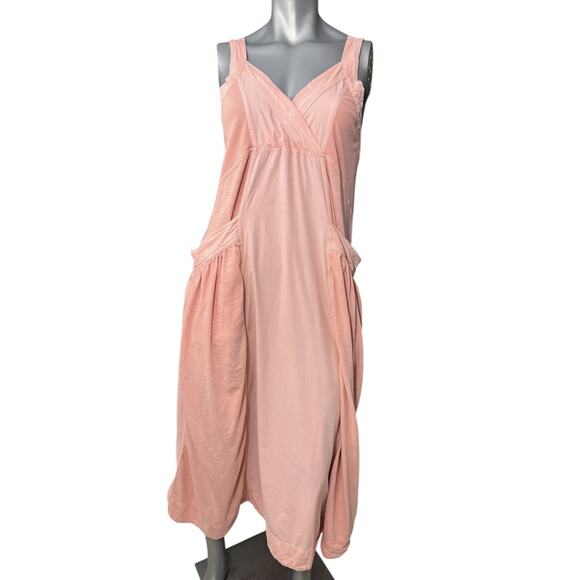 Daily Practice x Anthropologie Island Sleeveless Maxi Dress Small Prairie Peach - Picture 1 of 12